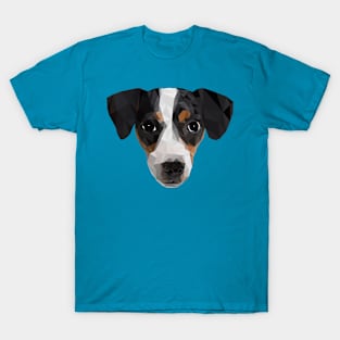 Jack Russell Terrier Low Poly Art T-Shirt